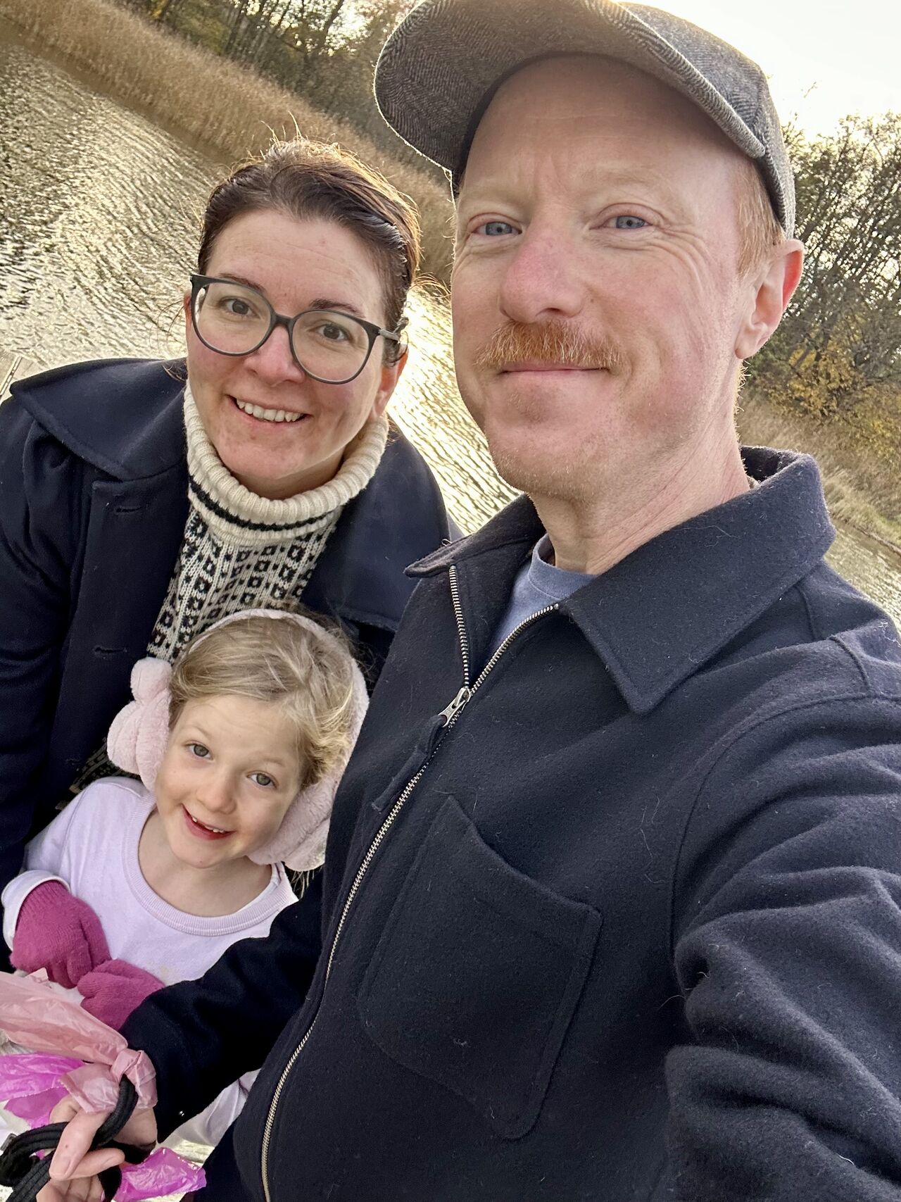 Johan with his family